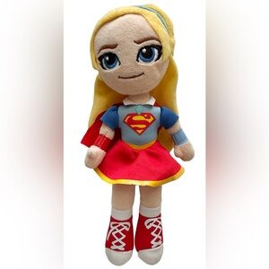 9” Mattel DC Super Hero Girls Supergirl mini plush doll.